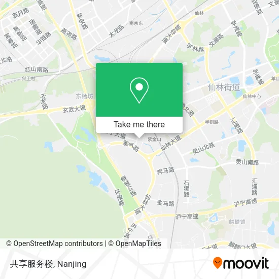 共享服务楼 map
