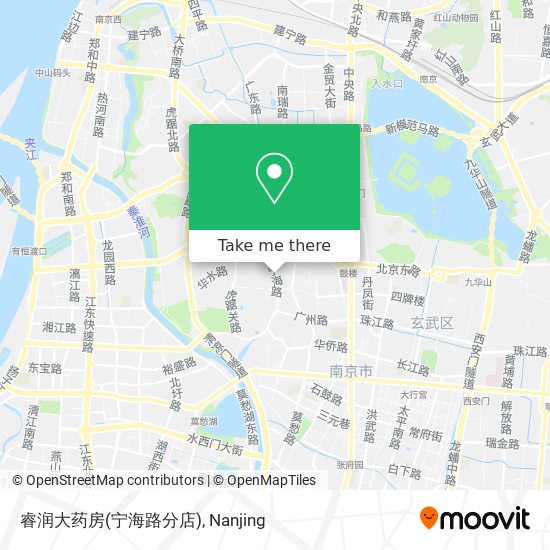 睿润大药房(宁海路分店) map