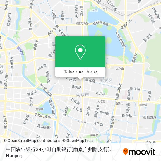 中国农业银行24小时自助银行(南京广州路支行) map