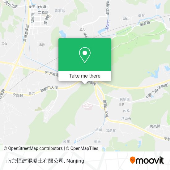 南京恒建混凝土有限公司 map