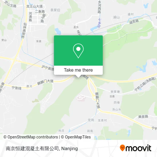 南京恒建混凝土有限公司 map