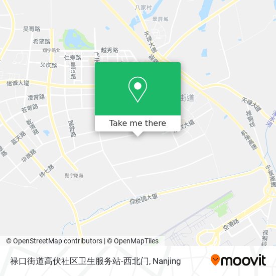 禄口街道高伏社区卫生服务站-西北门 map