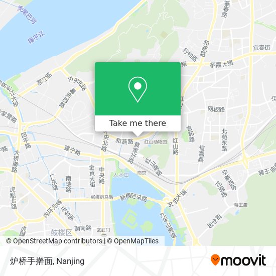 炉桥手擀面 map