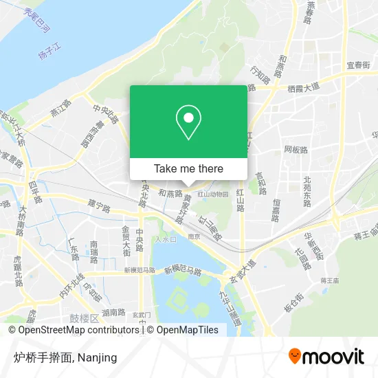 炉桥手擀面 map