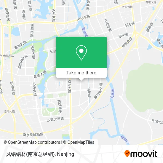 凤铝铝材(南京总经销) map