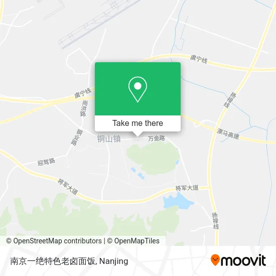 南京一绝特色老卤面饭 map