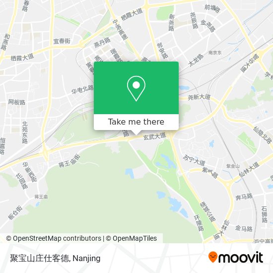 聚宝山庄仕客德 map