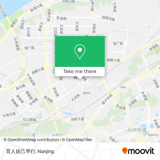育人娱己琴行 map