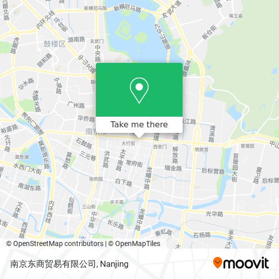 南京东商贸易有限公司 map