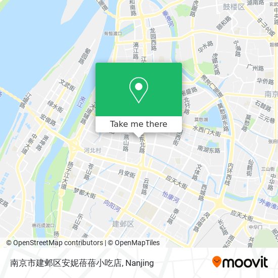 南京市建邺区安妮蓓蓓小吃店 map