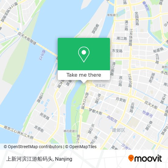 上新河滨江游船码头 map