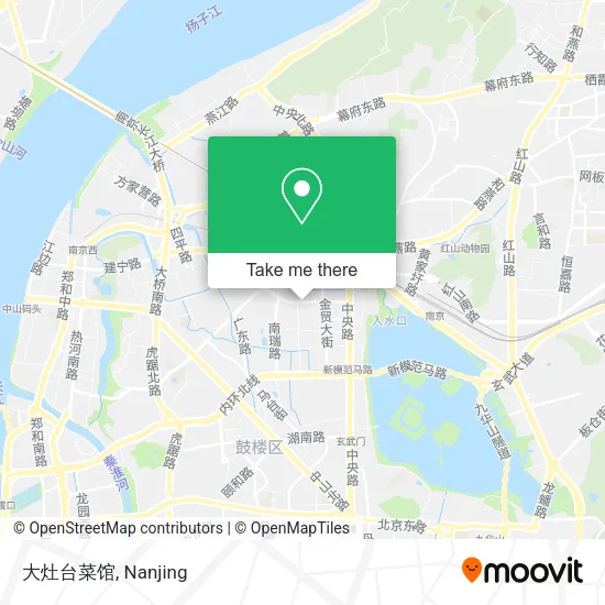 大灶台菜馆 map