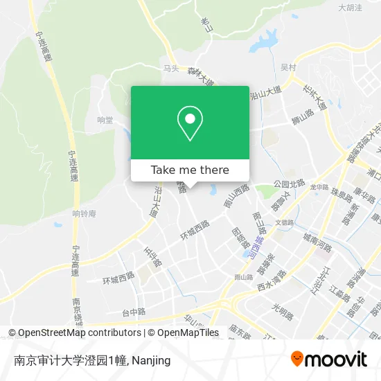 南京审计大学澄园1幢 map