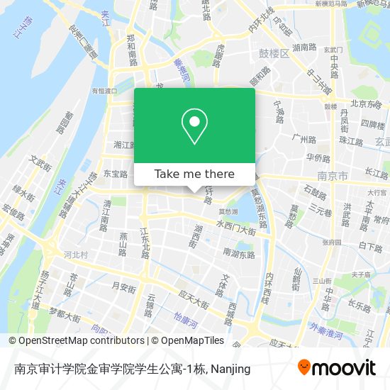 南京审计学院金审学院学生公寓-1栋 map