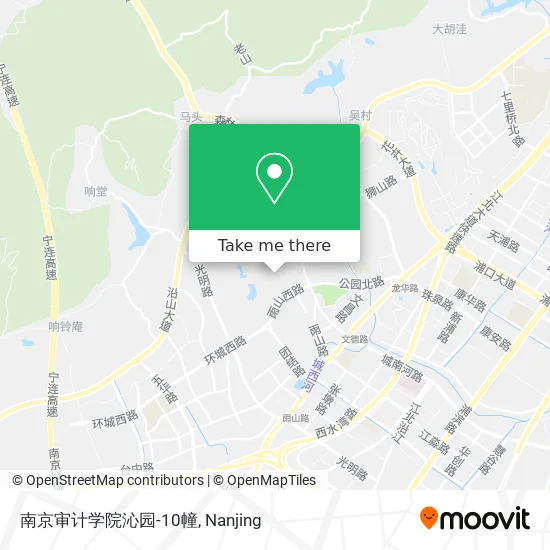 南京审计学院沁园-10幢 map