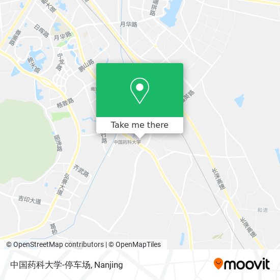 中国药科大学-停车场 map