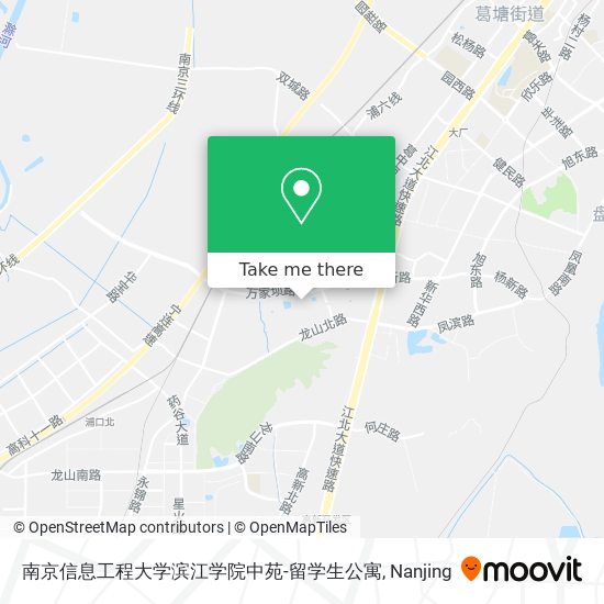 南京信息工程大学滨江学院中苑-留学生公寓 map