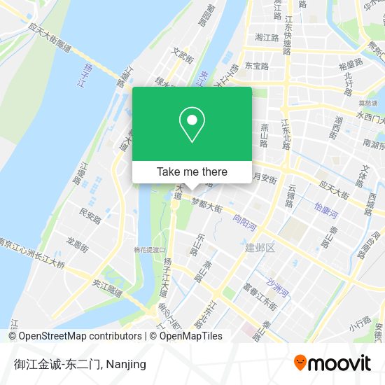 御江金诚-东二门 map