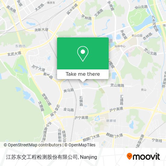 江苏东交工程检测股份有限公司 map