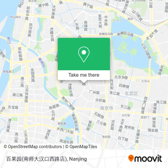 百果园(南师大汉口西路店) map