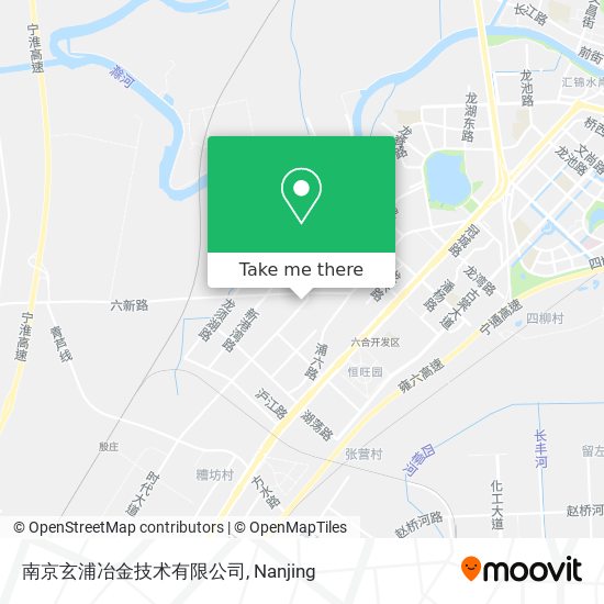 南京玄浦冶金技术有限公司 map