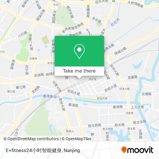 E+fitness24小时智能健身 map