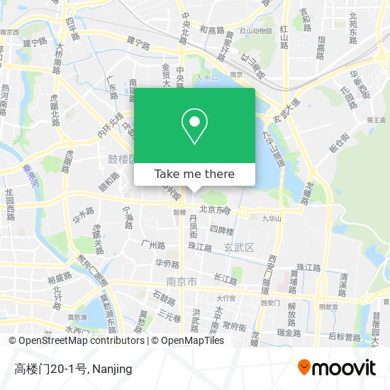 高楼门20-1号 map