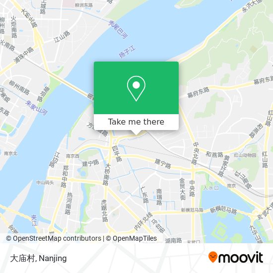 大庙村 map