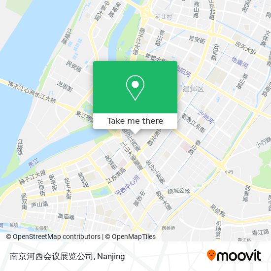 南京河西会议展览公司 map