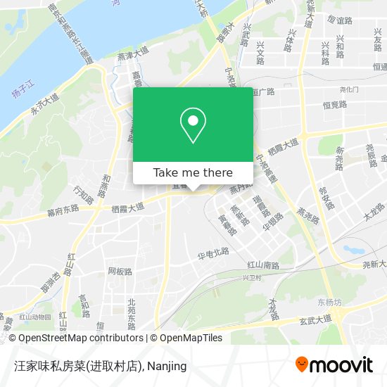 汪家味私房菜(进取村店) map
