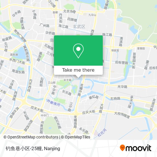 钓鱼巷小区-25幢 map