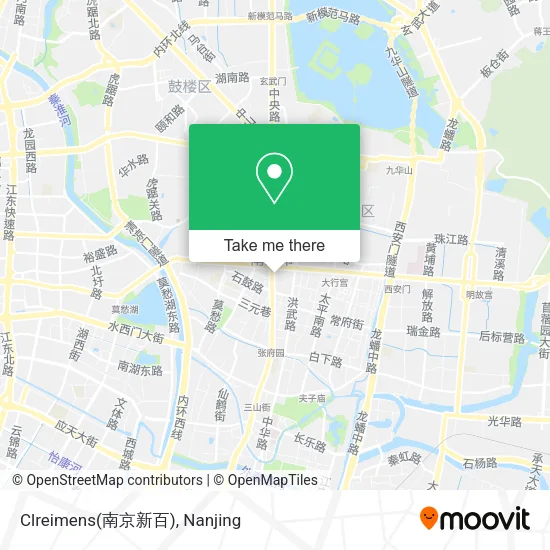 Clreimens(南京新百) map
