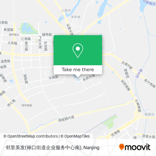 邻里美发(禄口街道企业服务中心南) map
