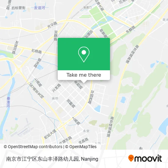 南京市江宁区东山丰泽路幼儿园 map