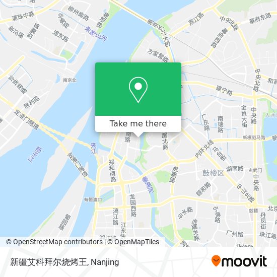 新疆艾科拜尔烧烤王 map