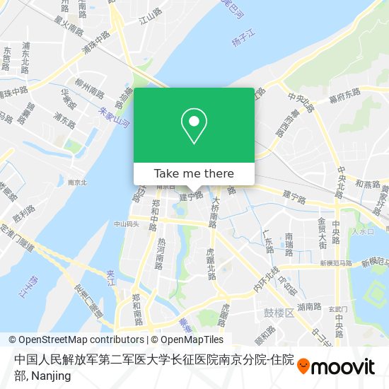 中国人民解放军第二军医大学长征医院南京分院-住院部 map