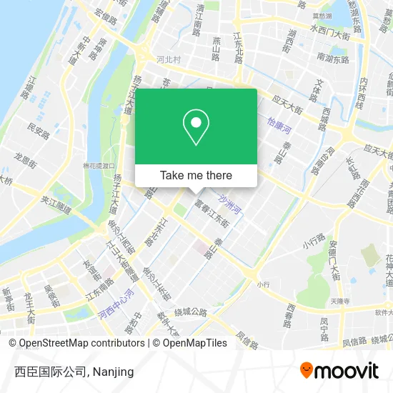 西臣国际公司 map