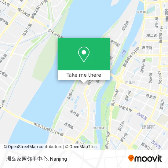 洲岛家园邻里中心 map