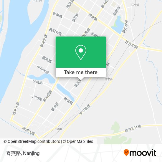 喜燕路 map
