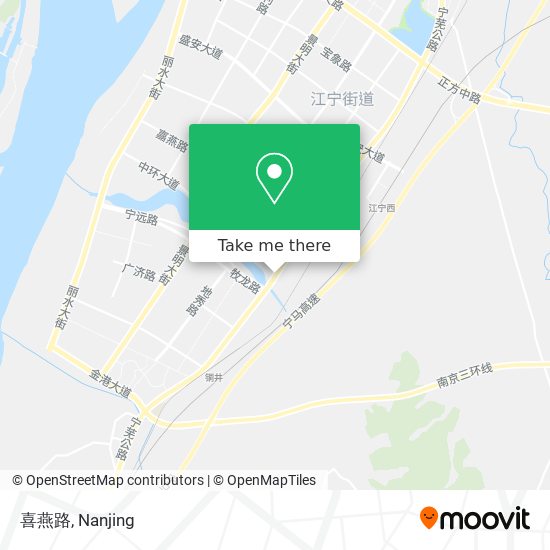喜燕路 map