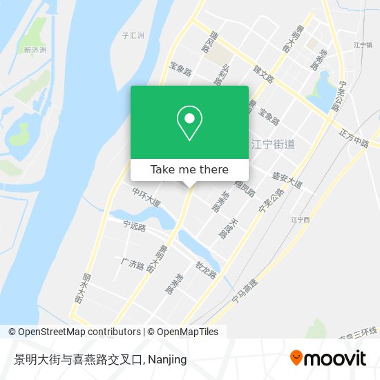 景明大街与喜燕路交叉口 map