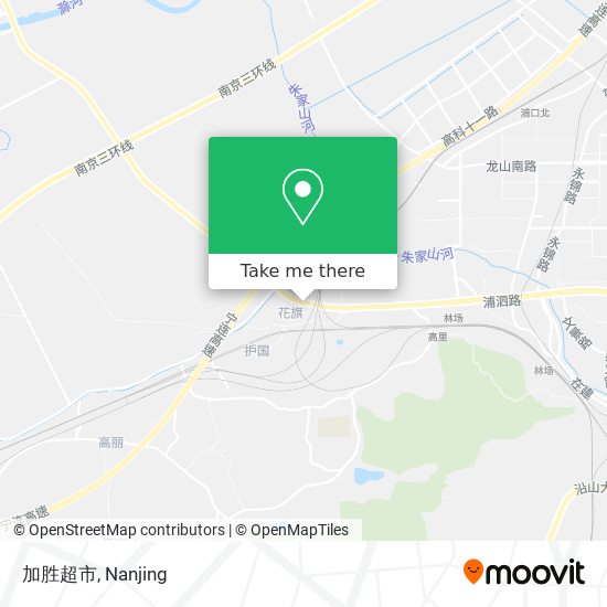 加胜超市 map