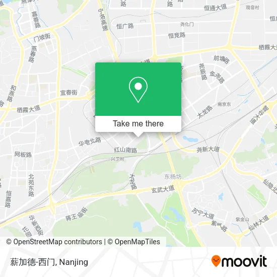 薪加德-西门 map