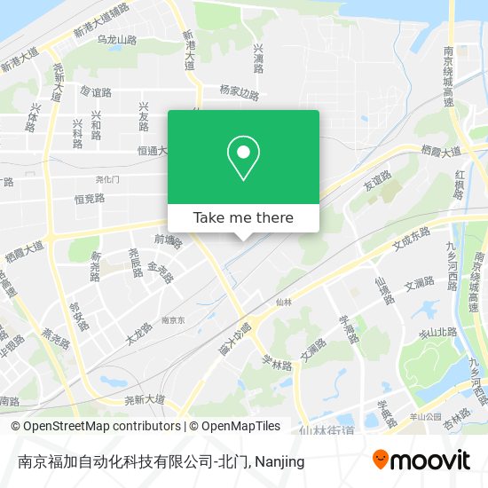 南京福加自动化科技有限公司-北门 map