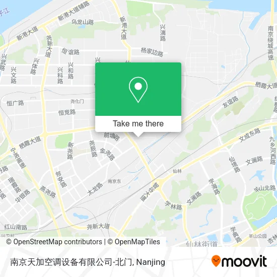 南京天加空调设备有限公司-北门 map