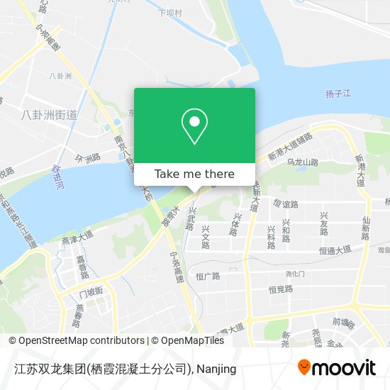 江苏双龙集团(栖霞混凝土分公司) map