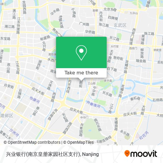 兴业银行(南京皇册家园社区支行) map