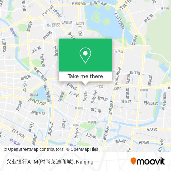 兴业银行ATM(时尚莱迪商城) map