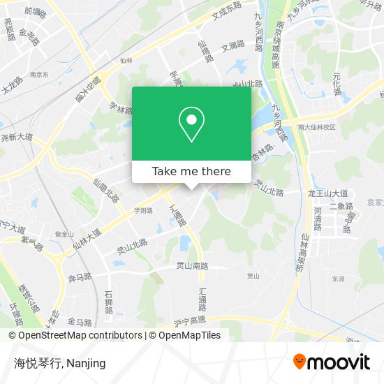 海悦琴行 map