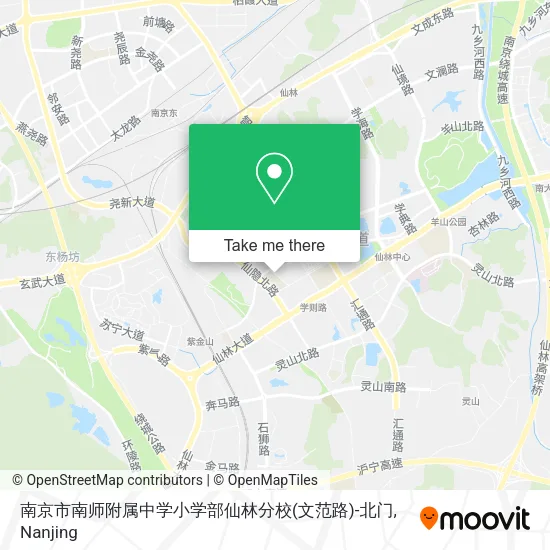 南京市南师附属中学小学部仙林分校(文范路)-北门 map